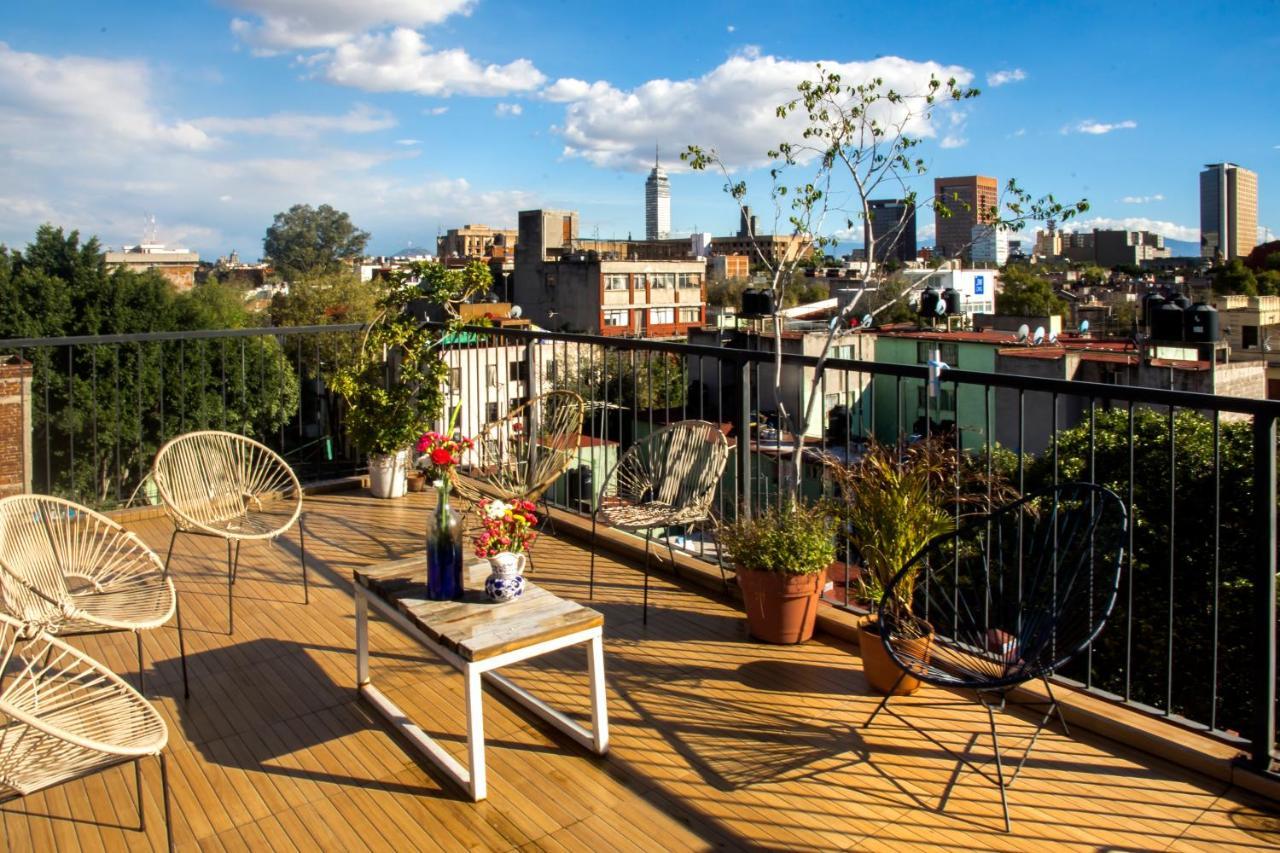 Casa Indigo Cdmx Vandrarhem Mexico City Exteriör bild